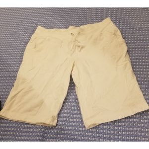 White danskin now women's shorts